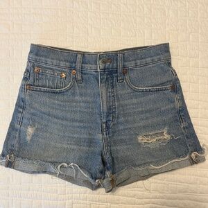 Madewell High-Rise Denim Shorts | Size 24